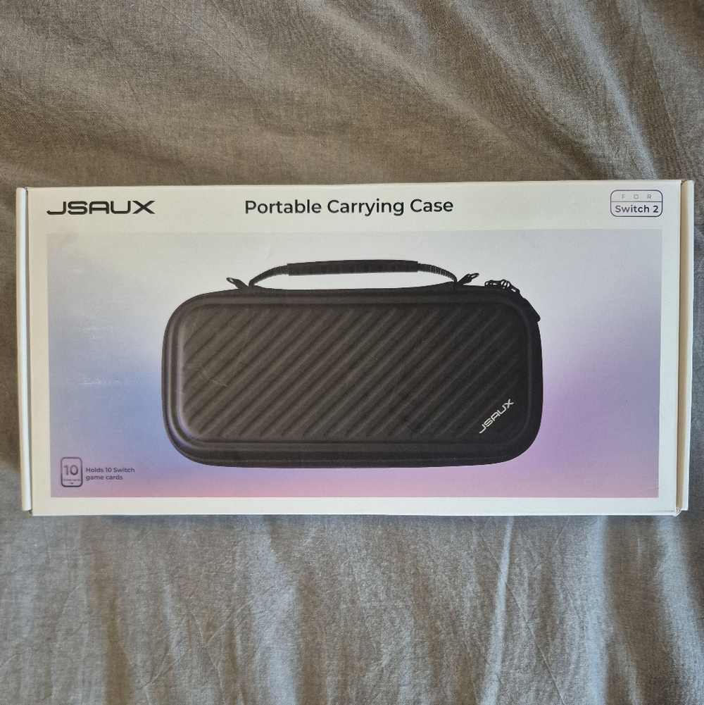 NWT JSAUX JSAUX Carrying Case for Nintendo Switch 2 With 10 Card Slots